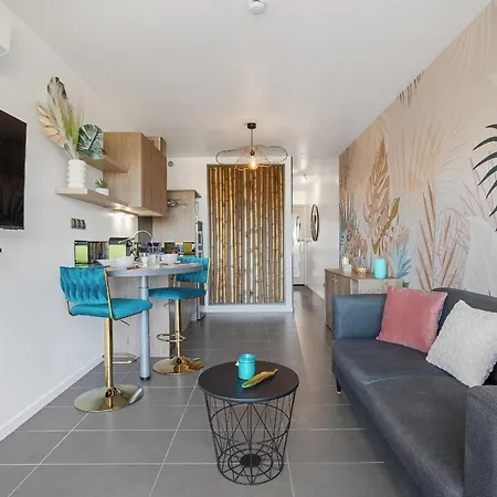 דירה Le Tikanah Port Nature 8 - Rez Jardin - Terrasse - Parking - Village Naturiste *