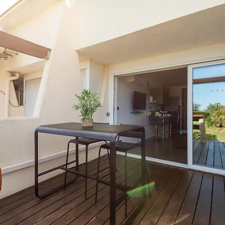 דירה Le Tikanah Port Nature 8 - Rez Jardin - Terrasse - Parking - Village Naturiste אגדה
