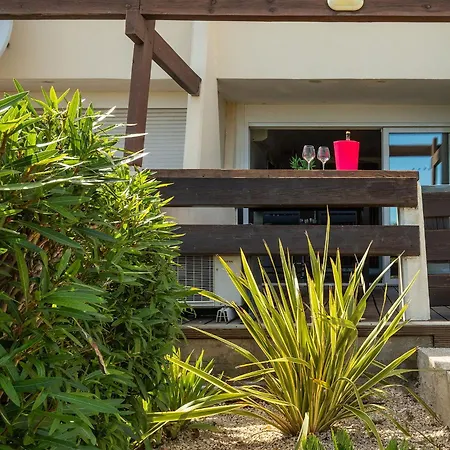Le Tikanah Port Nature 8 - Rez Jardin - Terrasse - Parking - Village Naturiste דירה *