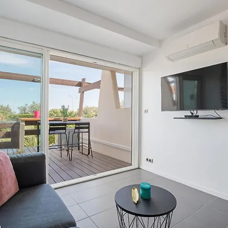 Le Tikanah Port Nature 8 - Rez Jardin - Terrasse - Parking - Village Naturiste