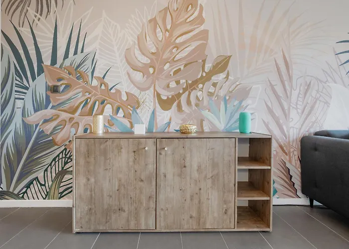 Apartment Le Tikanah Port Nature 8 - Rez Jardin - Terrasse - Parking - Village Naturiste Agde