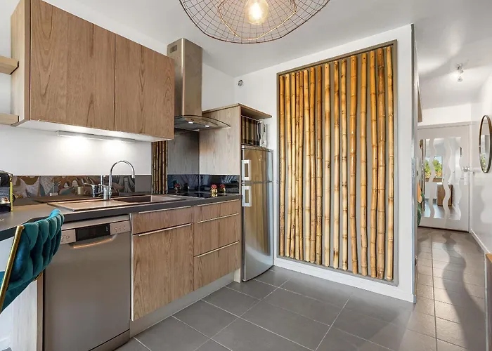 Le Tikanah Port Nature 8 - Rez Jardin - Terrasse - Parking - Village Naturiste Apartment