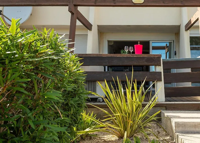 Le Tikanah Port Nature 8 - Rez Jardin - Terrasse - Parking - Village Naturiste Appartement *